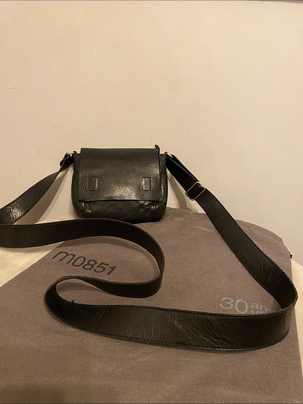 M0851 Small Crossbody leather Purse
